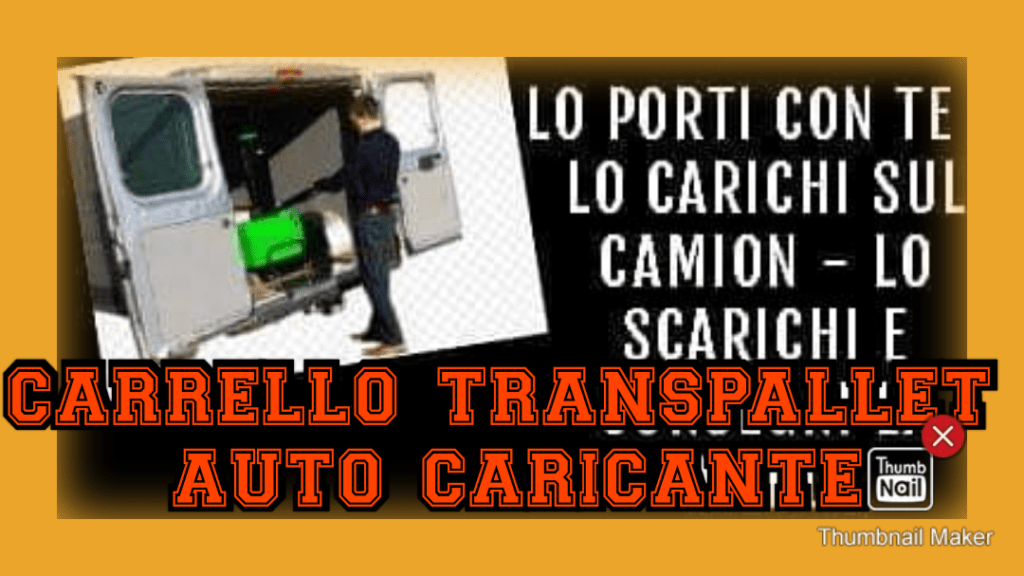 elevatore auto caricante